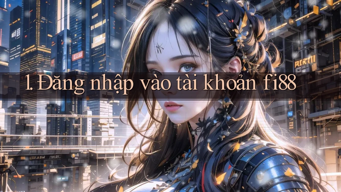 1. Đăng nhập vào tài khoản fi88 1. Đăng nhập vào tài khoản fi88