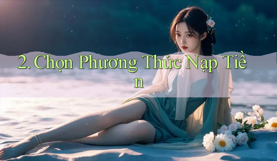 2. Chọn phương thức nạp tiền 2. Chọn phương thức nạp tiền