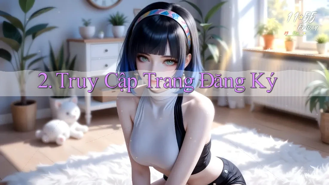 2. Truy Cập Trang Đăng Ký 2. Truy Cập Trang Đăng Ký