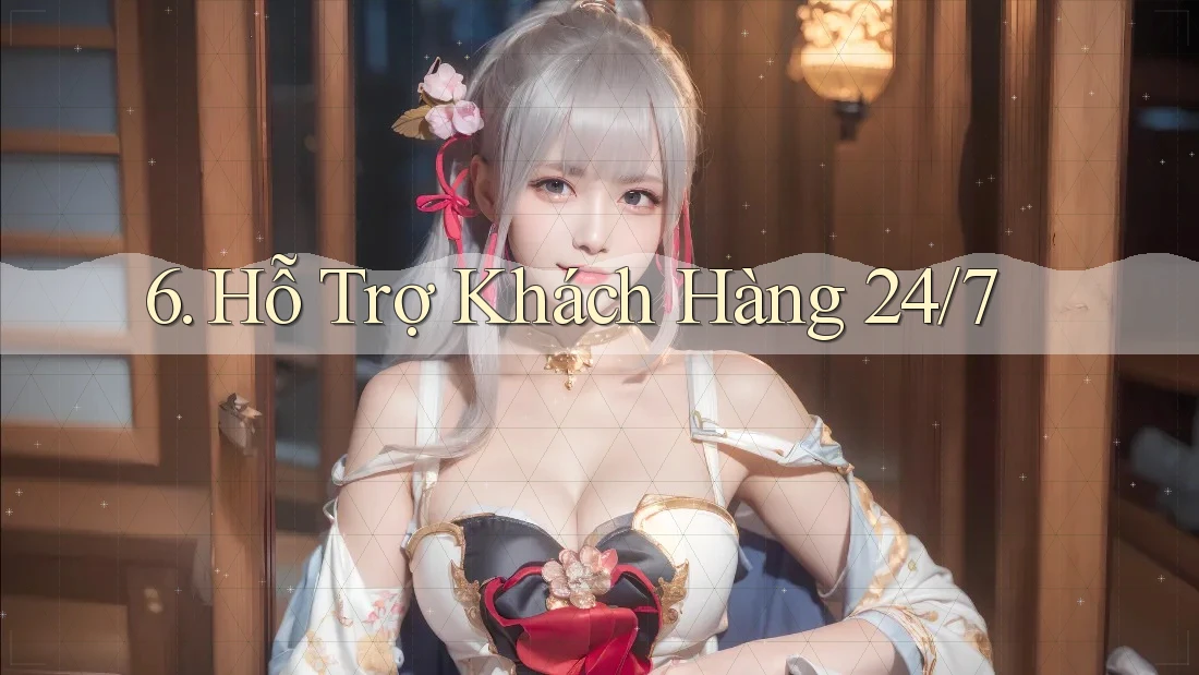 6. Hỗ Trợ Khách Hàng 24/7 6. Hỗ Trợ Khách Hàng 24/7