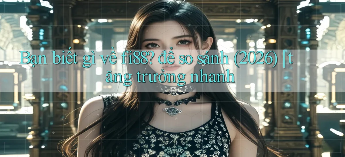Bạn biết gì về fi88 để so sánh (2026) tăng trưởng nhanh