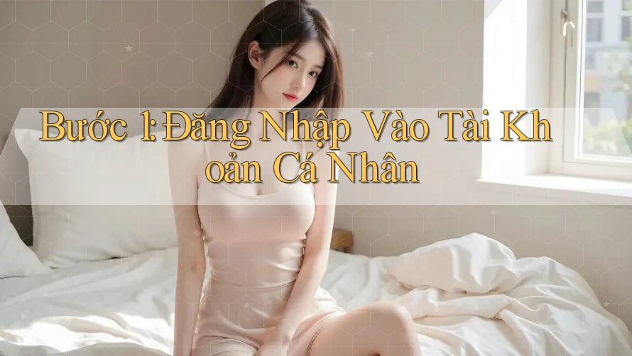 Bước 1: Đăng Nhập Vào Tài Khoản Cá Nhân Bước 1: Đăng Nhập Vào Tài Khoản Cá Nhân