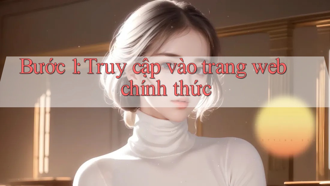 Bước 1: Truy cập vào trang web chính thức Bước 1: Truy cập vào trang web chính thức