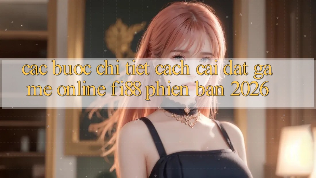 Các bước chi tiết cách cài đặt game online Fi88 phiên bản 2026