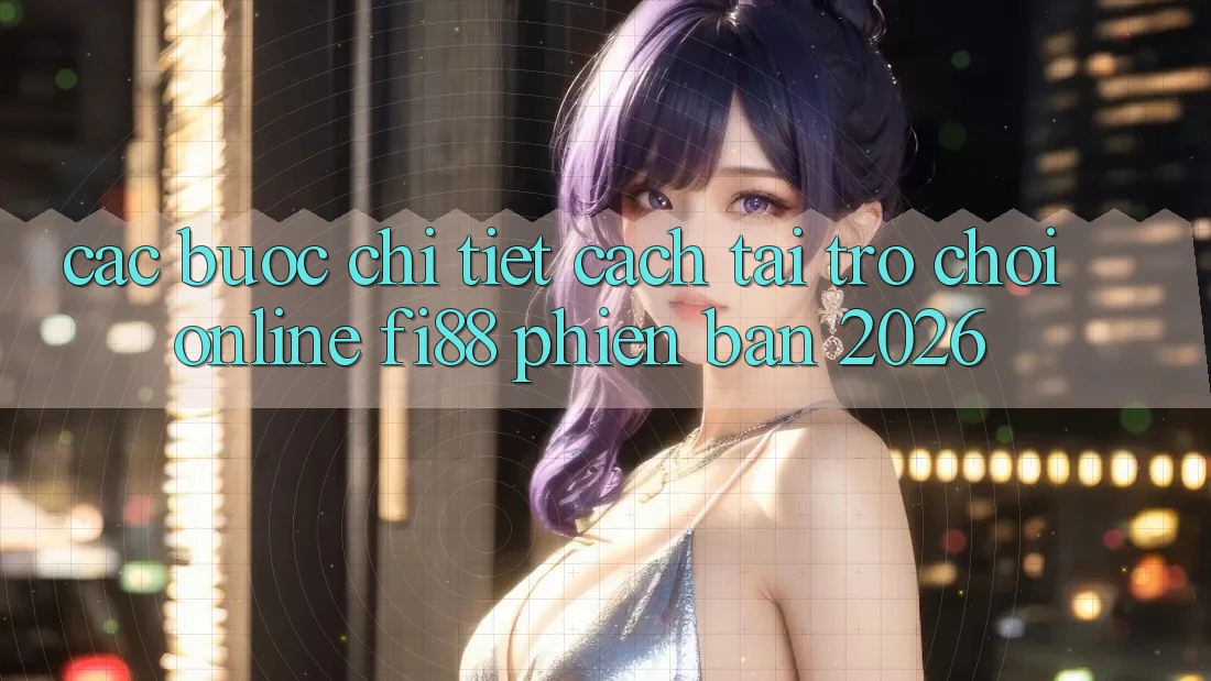 Các bước chi tiết cách tải trò chơi online Fi88 phiên bản 2026 Các bước chi tiết cách tải trò chơi online Fi88 phiên bản 2026