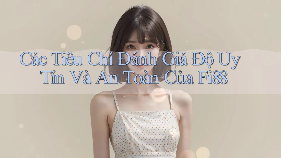 Các Tiêu Chí Đánh Giá Độ Uy Tín Và An Toàn Của Fi88 Các Tiêu Chí Đánh Giá Độ Uy Tín Và An Toàn Của Fi88