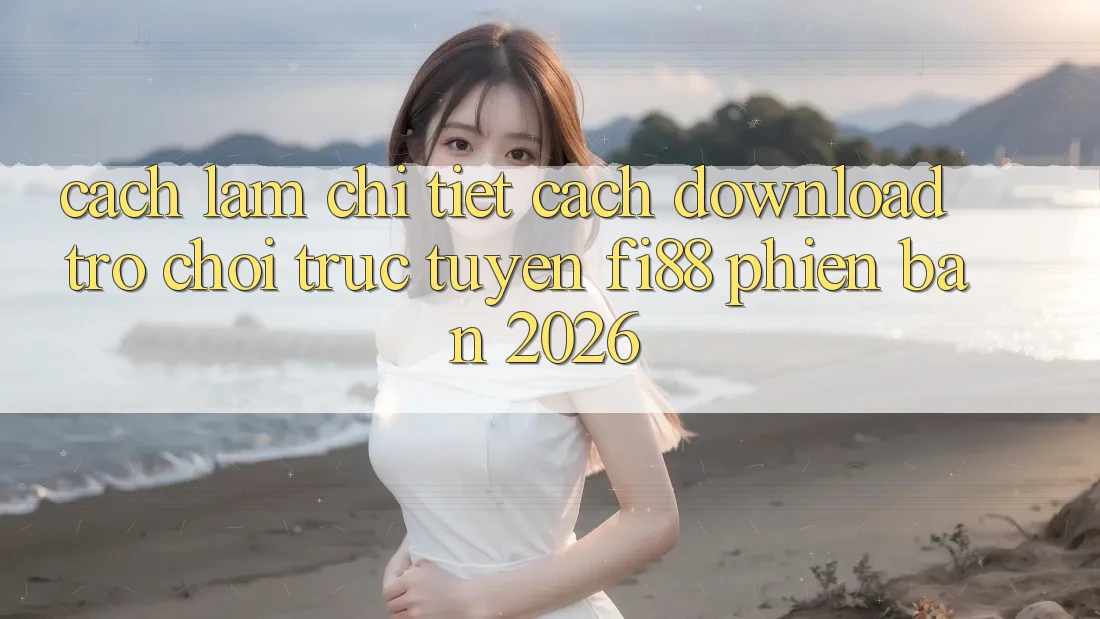Cách làm chi tiết cách download trò chơi trực tuyến Fi88 phiên bản 2026 Cách làm chi tiết cách download trò chơi trực tuyến Fi88 phiên bản 2026