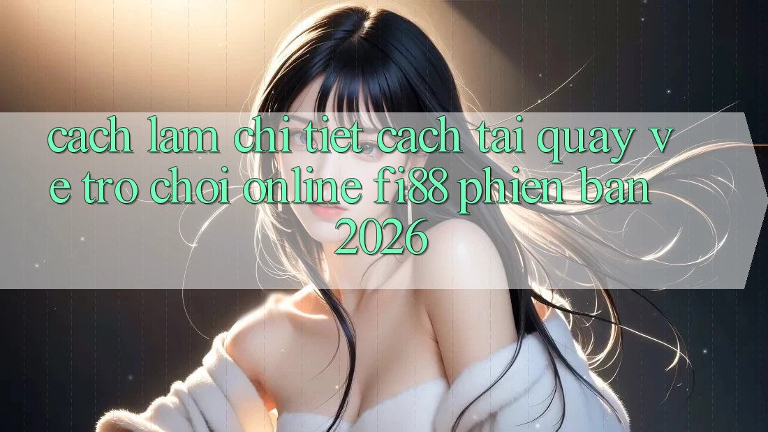 Cách làm chi tiết cách tải quay về trò chơi online Fi88 phiên bản 2026 Cách làm chi tiết cách tải quay về trò chơi online Fi88 phiên bản 2026