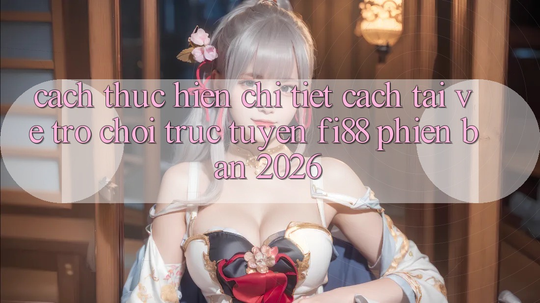 Cách thực hiện chi tiết cách tải về trò chơi trực tuyến Fi88 phiên bản 2026