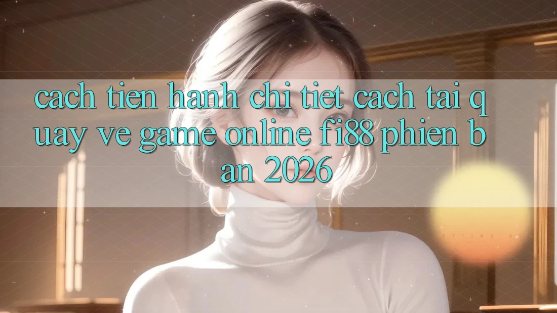 Cách tiến hành chi tiết cách tải quay về game online Fi88 phiên bản 2026 Cách tiến hành chi tiết cách tải quay về game online Fi88 phiên bản 2026