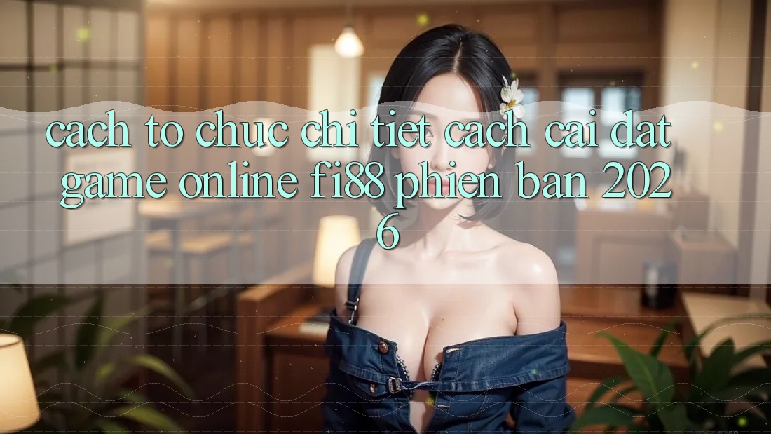Cách tổ chức chi tiết cách cài đặt game online Fi88 phiên bản 2026 Cách tổ chức chi tiết cách cài đặt game online Fi88 phiên bản 2026