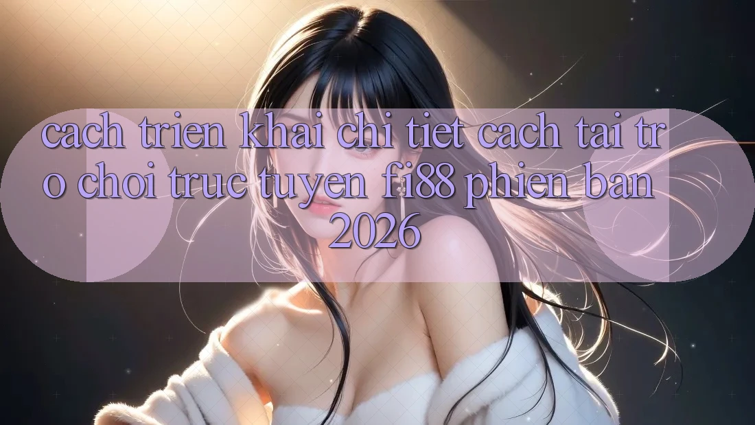 Cách triển khai chi tiết cách tải trò chơi trực tuyến Fi88 phiên bản 2026 Cách triển khai chi tiết cách tải trò chơi trực tuyến Fi88 phiên bản 2026
