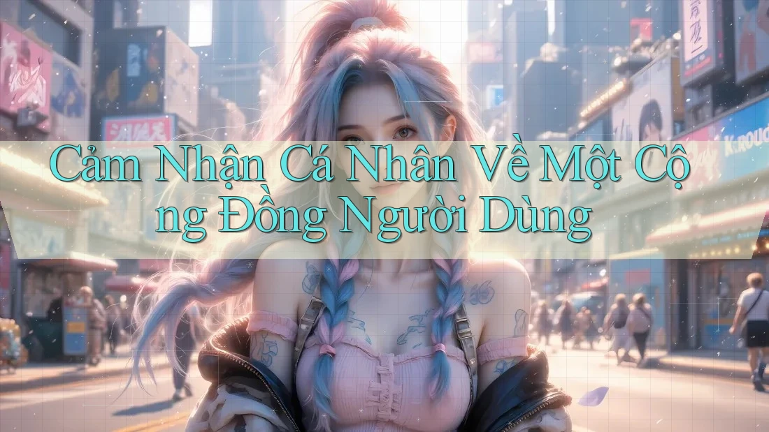 Cảm Nhận Cá Nhân Về Một Cộng Đồng Người Dùng Cảm Nhận Cá Nhân Về Một Cộng Đồng Người Dùng