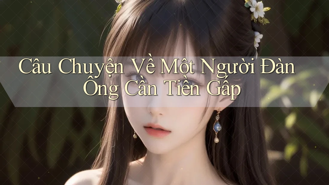 Câu Chuyện Về Một Người Đàn Ông Cần Tiền Gấp Câu Chuyện Về Một Người Đàn Ông Cần Tiền Gấp