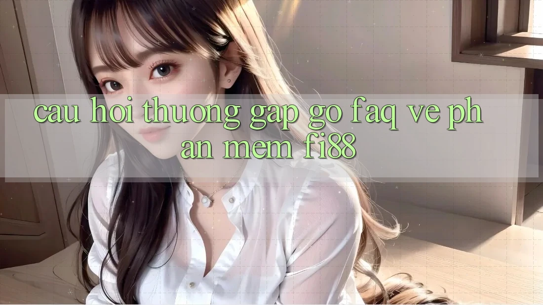Câu hỏi thường gặp gỡ (FAQ) về phần mềm Fi88 Câu hỏi thường gặp gỡ (FAQ) về phần mềm Fi88