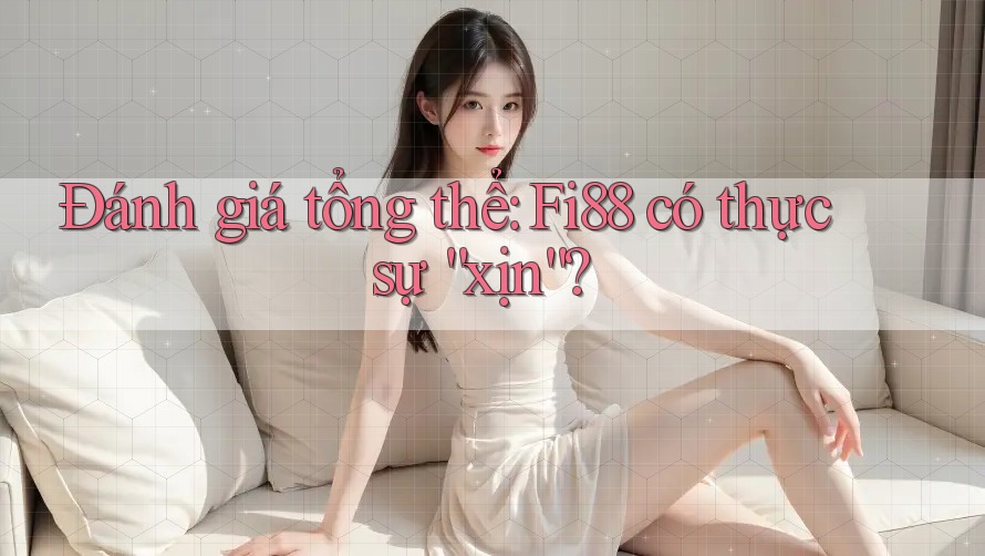 Đánh giá tổng thể: Fi88 có thực sự “xịn”? Đánh giá tổng thể: Fi88 có thực sự “xịn”?