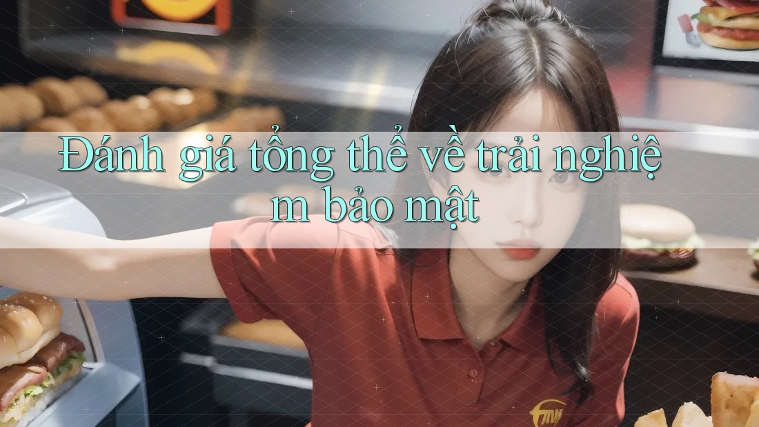 Đánh giá tổng thể về trải nghiệm bảo mật Đánh giá tổng thể về trải nghiệm bảo mật