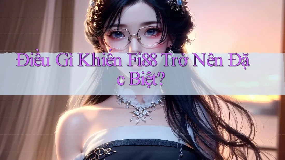 Điều Gì Khiến Fi88 Trở Nên Đặc Biệt? Điều Gì Khiến Fi88 Trở Nên Đặc Biệt?