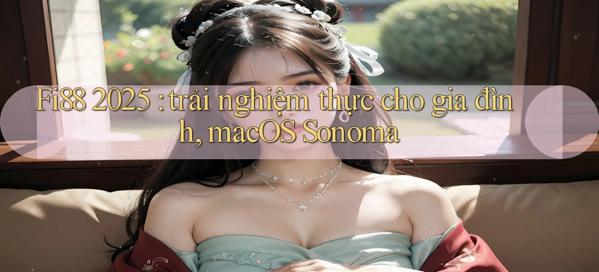 Fi88 2025 trải nghiệm thực cho gia đình, macOS Sonoma