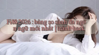 Fi88 2026 bảng so sánh đa ngôn ngữ mới nhất tránh hack