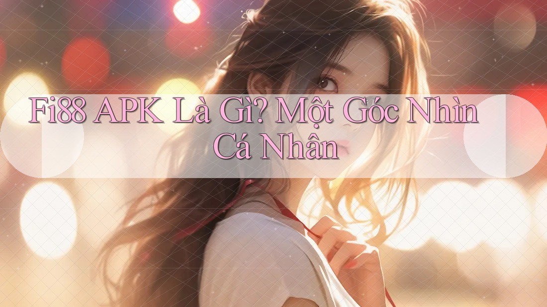 Fi88 APK Là Gì? Một Góc Nhìn Cá Nhân Fi88 APK Là Gì? Một Góc Nhìn Cá Nhân