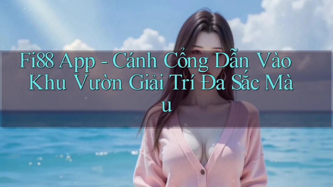 Fi88 App - Cánh Cổng Dẫn Vào Khu Vườn Giải Trí Đa Sắc Màu Fi88 App - Cánh Cổng Dẫn Vào Khu Vườn Giải Trí Đa Sắc Màu