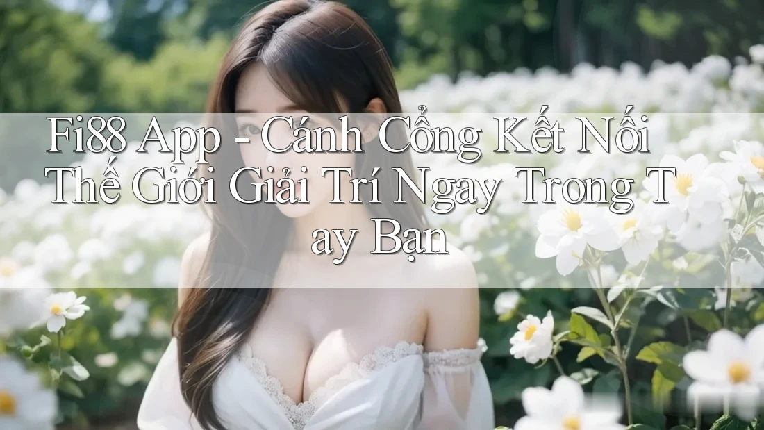 Fi88 App - Cánh Cổng Kết Nối Thế Giới Giải Trí Ngay Trong Tay Bạn Fi88 App - Cánh Cổng Kết Nối Thế Giới Giải Trí Ngay Trong Tay Bạn