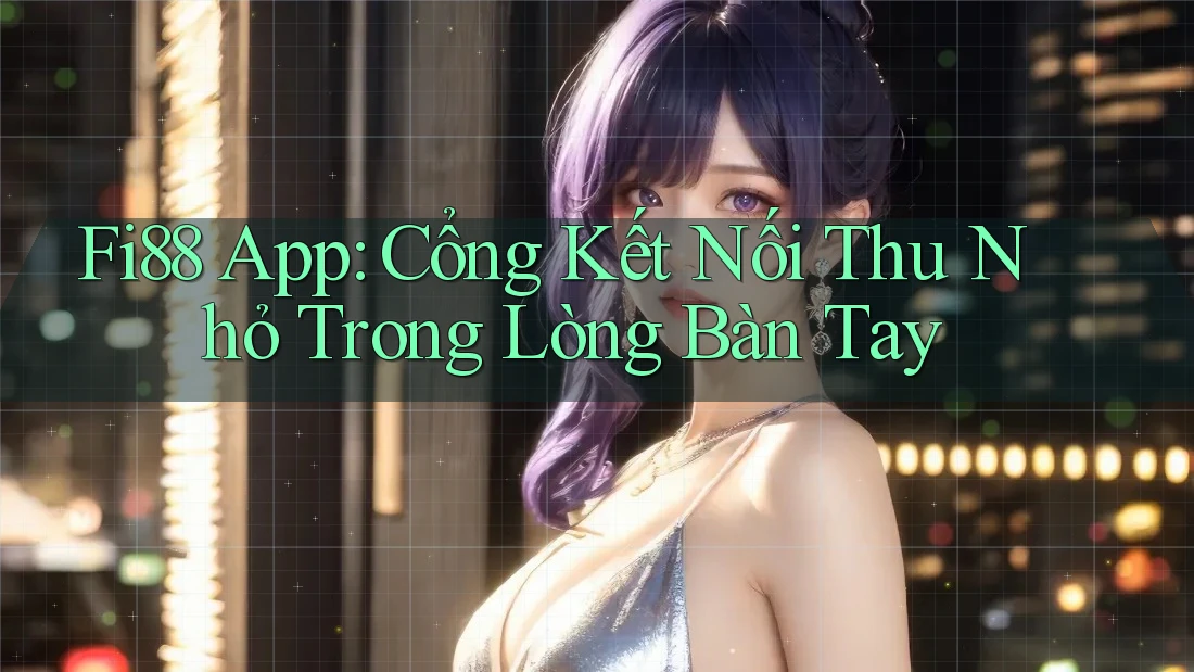 Fi88 App: Cổng Kết Nối Thu Nhỏ Trong Lòng Bàn Tay Fi88 App: Cổng Kết Nối Thu Nhỏ Trong Lòng Bàn Tay