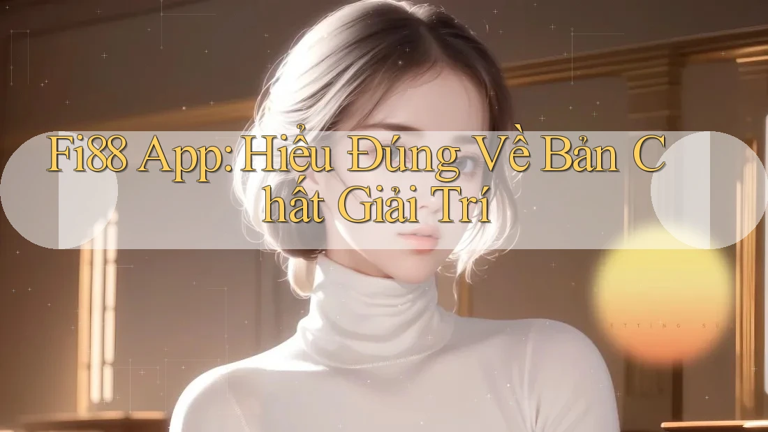 Fi88 App: Hiểu Đúng Về Bản Chất Giải Trí Fi88 App: Hiểu Đúng Về Bản Chất Giải Trí