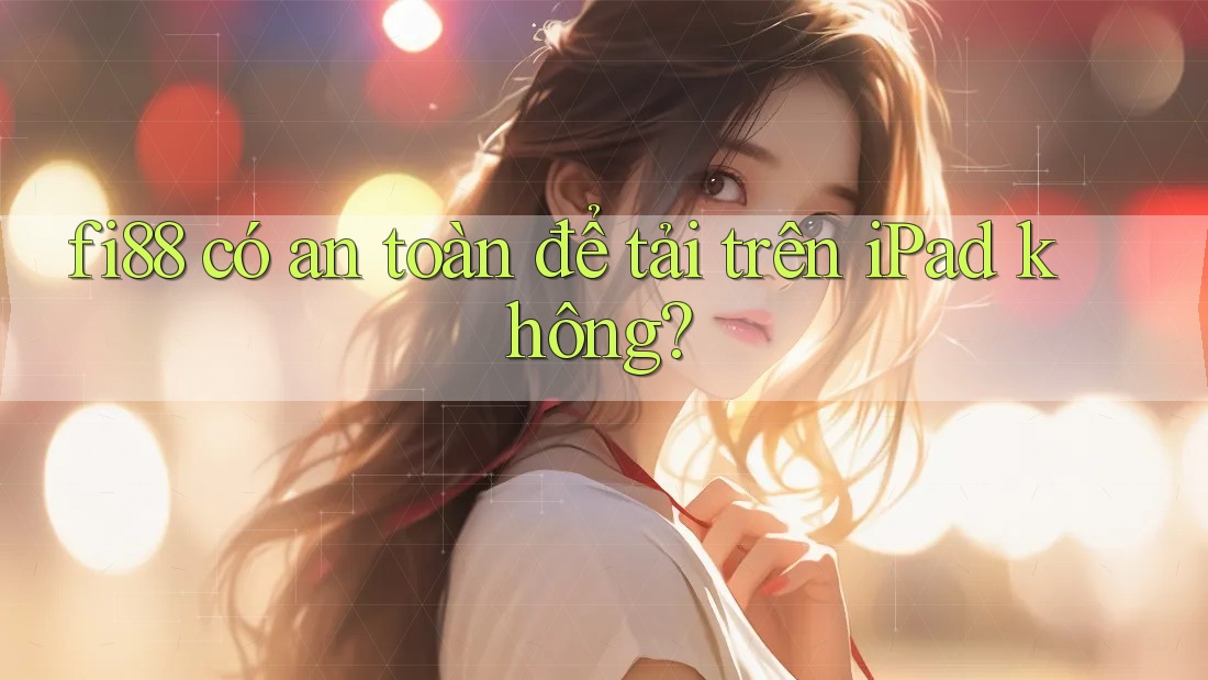 fi88 có an toàn để tải trên iPad không?