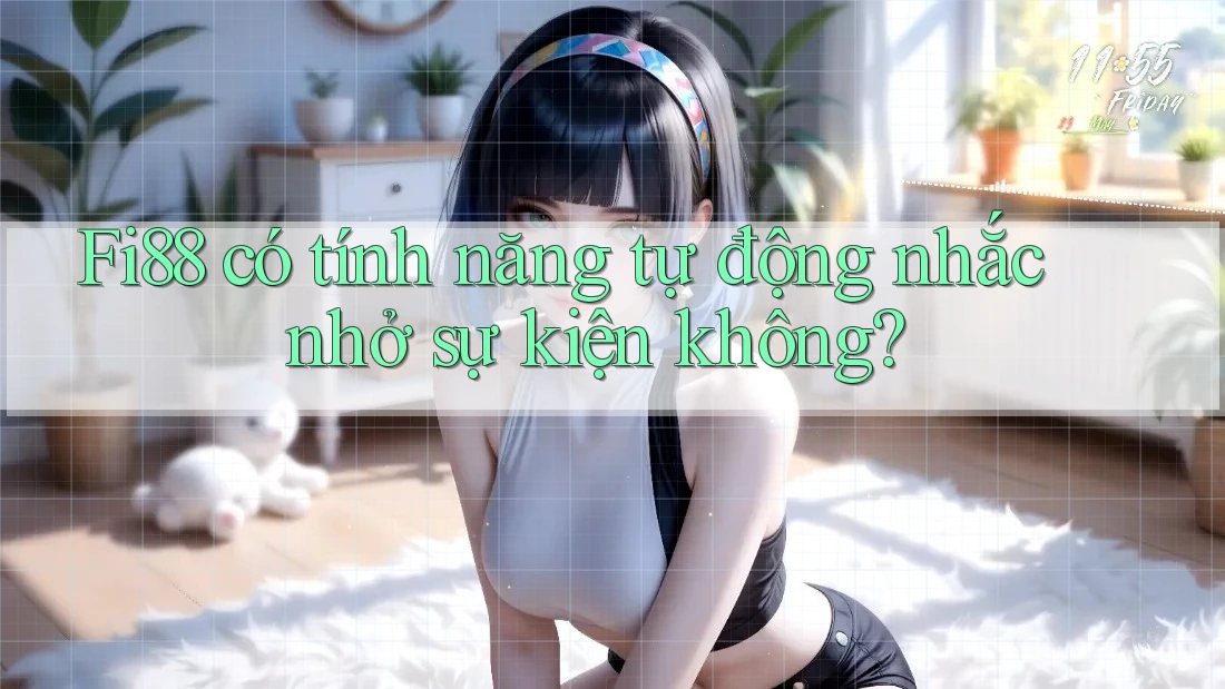 Fi88 có tính năng tự động nhắc nhở sự kiện không? Fi88 có tính năng tự động nhắc nhở sự kiện không?