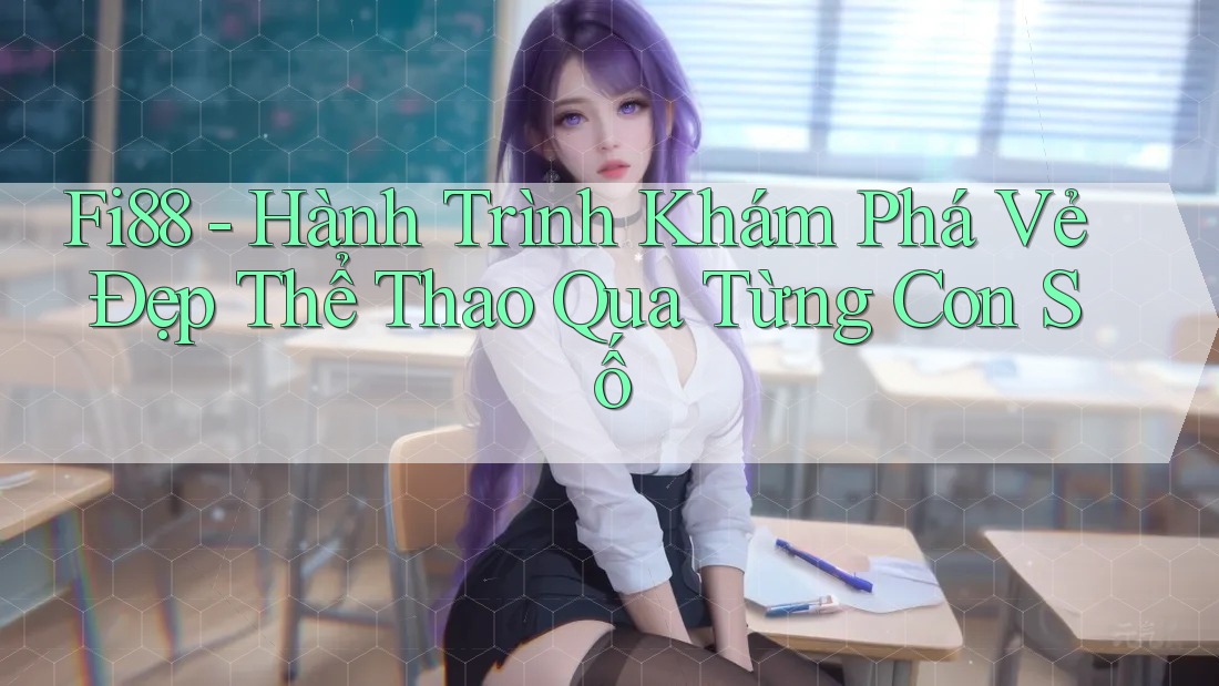 Fi88 - Hành Trình Khám Phá Vẻ Đẹp Thể Thao Qua Từng Con Số Fi88 - Hành Trình Khám Phá Vẻ Đẹp Thể Thao Qua Từng Con Số