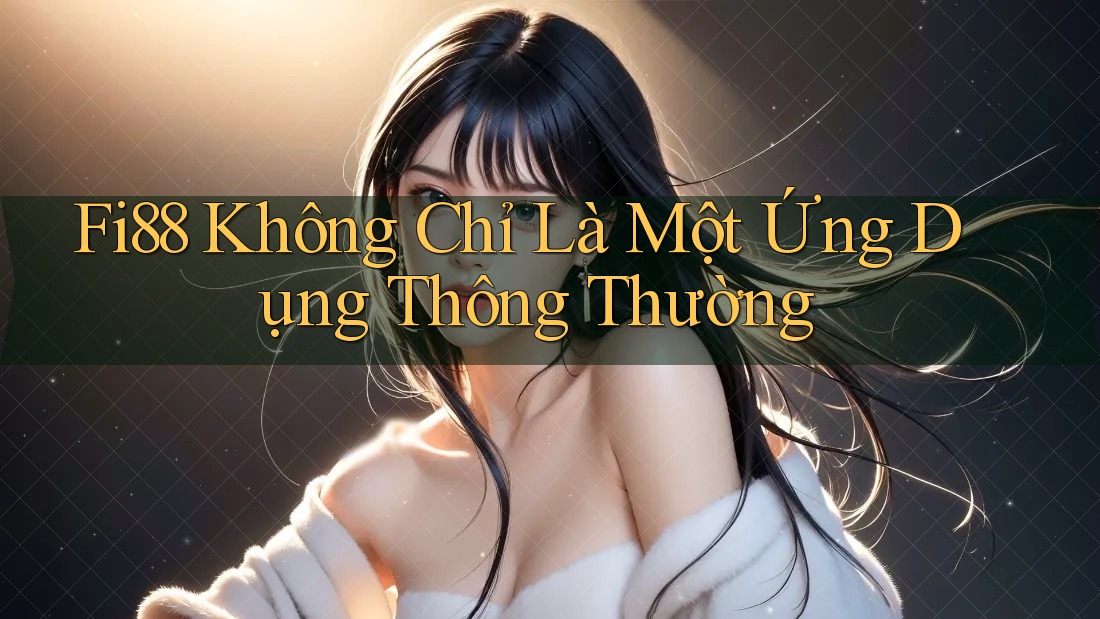 Fi88 Không Chỉ Là Một Ứng Dụng Thông Thường Fi88 Không Chỉ Là Một Ứng Dụng Thông Thường