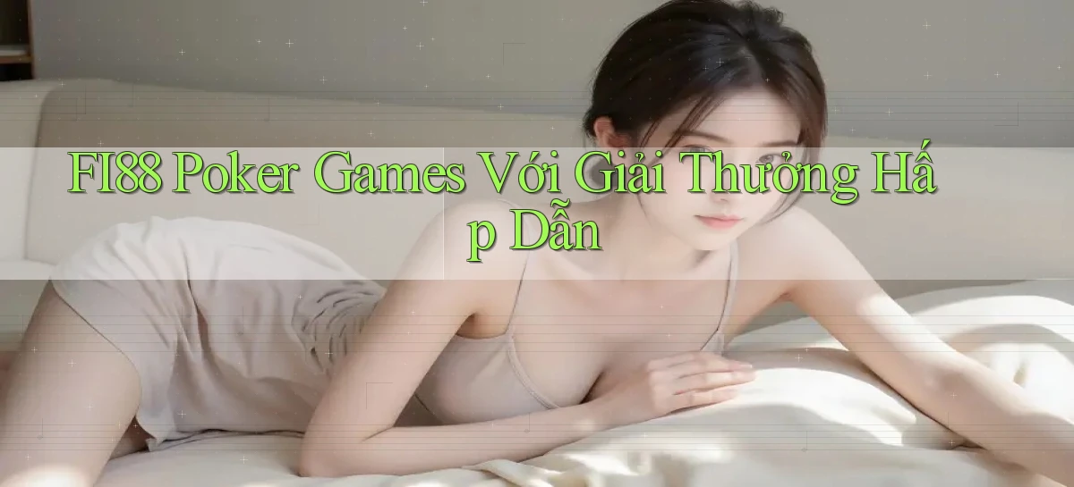 fi88  poker games với giải thưởng hấp dẫn