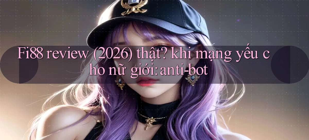 Fi88 review (2026) thật khi mạng yếu cho nữ giới anti bot