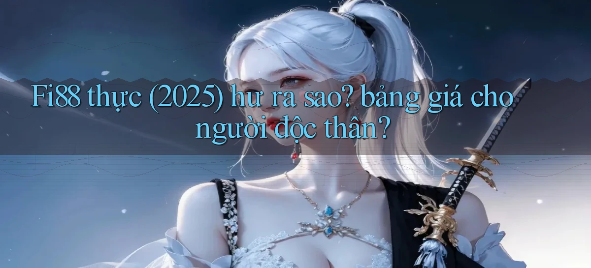 Fi88 thực (2025) hư ra sao bảng giá cho người độc thân