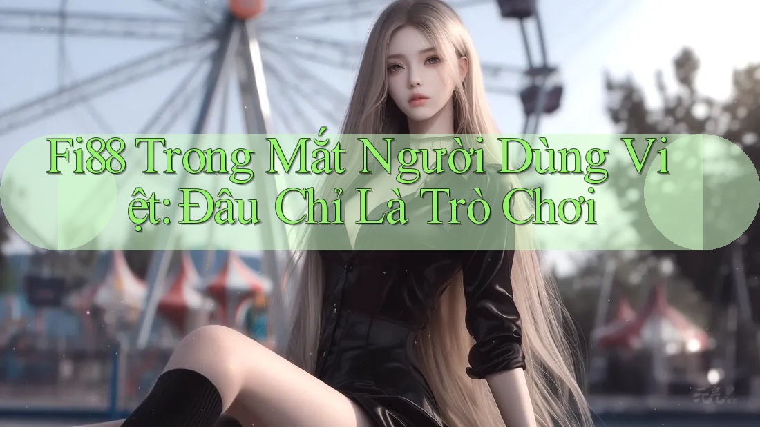 Fi88 Trong Mắt Người Dùng Việt: Đâu Chỉ Là Trò Chơi Fi88 Trong Mắt Người Dùng Việt: Đâu Chỉ Là Trò Chơi