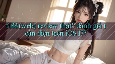 fi88 (web) review thật đánh giá toàn diện trên iOS 17