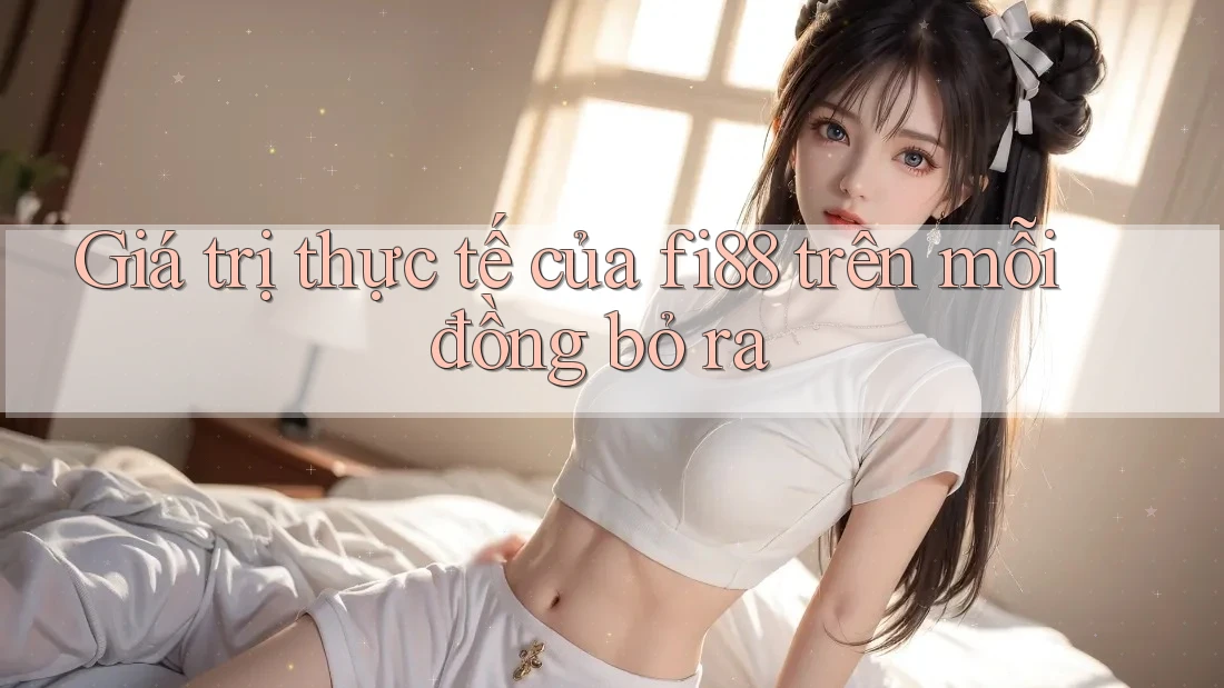 Giá trị thực tế của fi88 trên mỗi đồng bỏ ra Giá trị thực tế của fi88 trên mỗi đồng bỏ ra