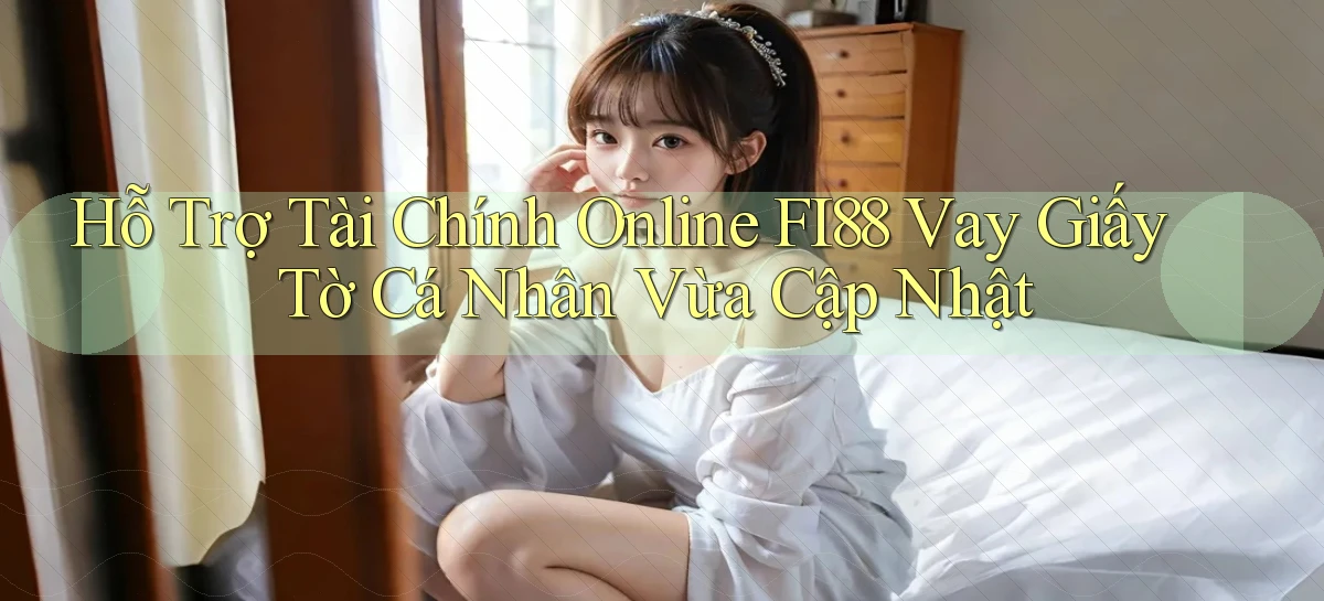 hỗ trợ tài chính online fi88 vay giấy tờ cá nhân vừa cập nhật