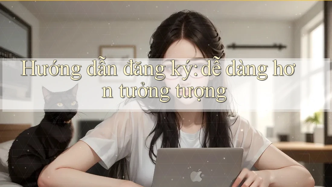 Hướng dẫn đăng ký: dễ dàng hơn tưởng tượng