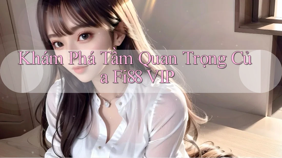 Khám Phá Tầm Quan Trọng Của Fi88 VIP Khám Phá Tầm Quan Trọng Của Fi88 VIP