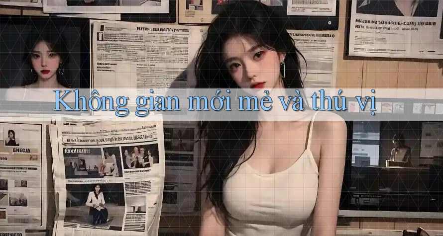 Không gian mới mẻ và thú vị