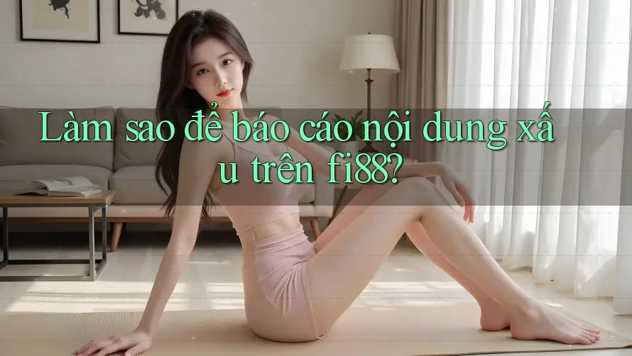 Làm sao để báo cáo nội dung xấu trên fi88?