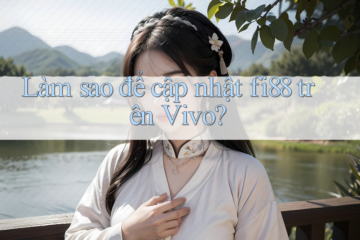 Làm sao để cập nhật fi88 trên Vivo?