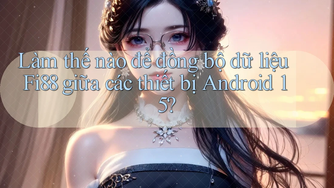 Làm thế nào để đồng bộ dữ liệu Fi88 giữa các thiết bị Android 15? Làm thế nào để đồng bộ dữ liệu Fi88 giữa các thiết bị Android 15?