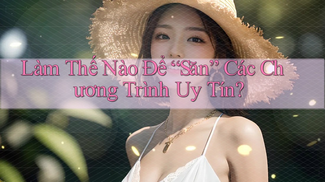 Làm Thế Nào Để “Săn” Các Chương Trình Uy Tín? Làm Thế Nào Để “Săn” Các Chương Trình Uy Tín?