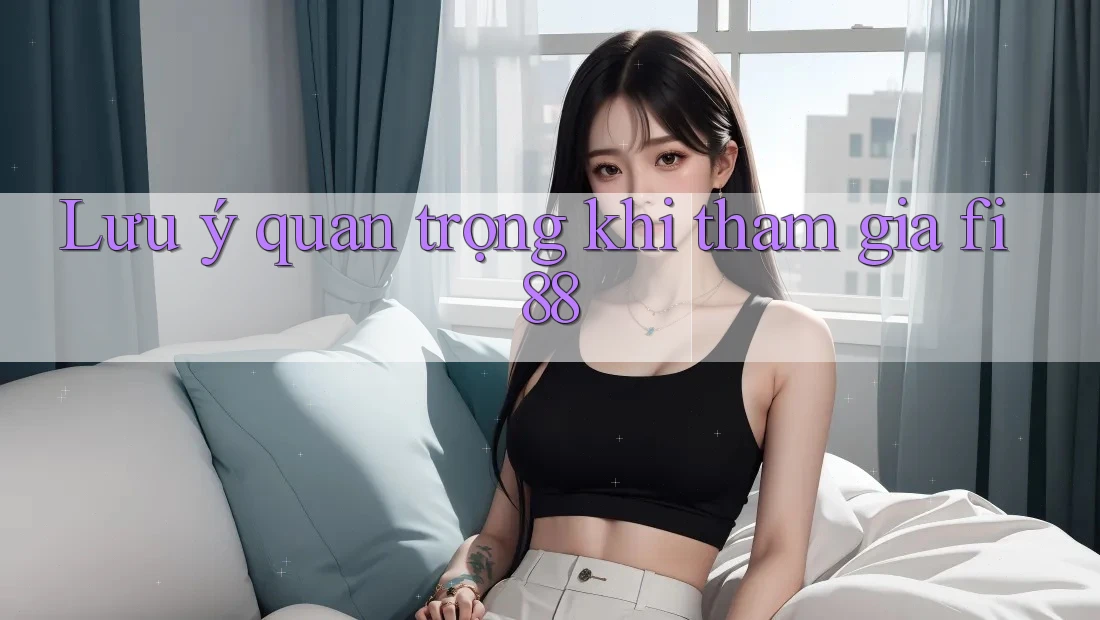 Lưu ý quan trọng khi tham gia fi88 Lưu ý quan trọng khi tham gia fi88