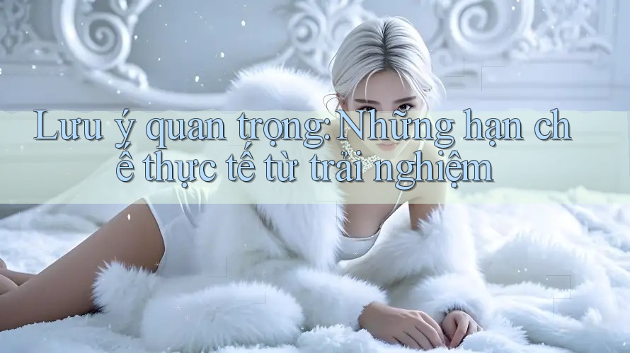 Lưu ý quan trọng: Những hạn chế thực tế từ trải nghiệm