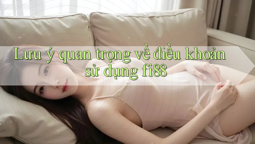 Lưu ý quan trọng về điều khoản sử dụng fi88